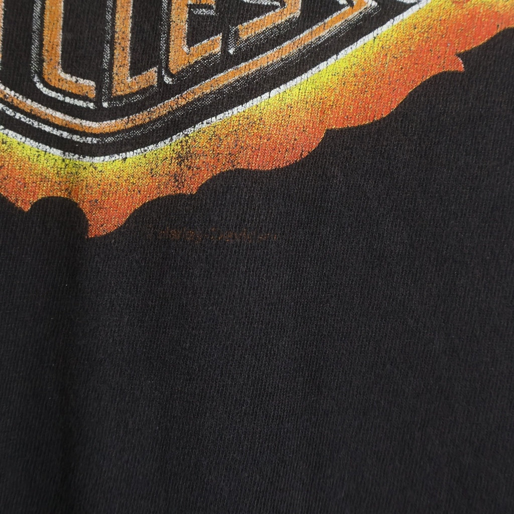HARLEY DAVIDSON(ハーレーダビッドソン) 00S FLAME LOGO TEE フレイム ロゴ Tシャツ ブラック