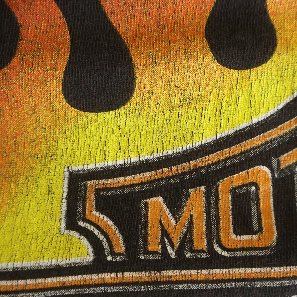 HARLEY DAVIDSON(ハーレーダビッドソン) 00S FLAME LOGO TEE フレイム ロゴ Tシャツ ブラック