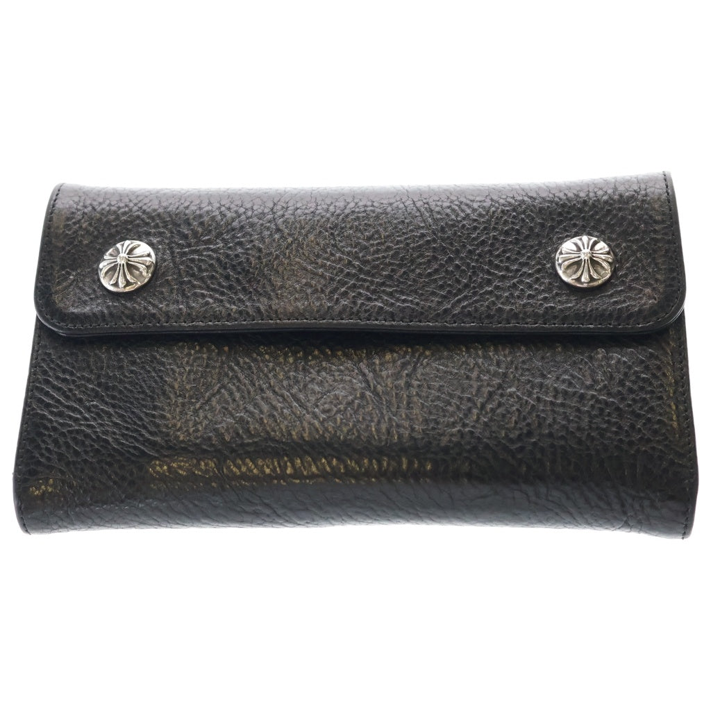 CHROME HEARTS(クロムハーツ) WAVE ウェーブ レザーウォレット 財布