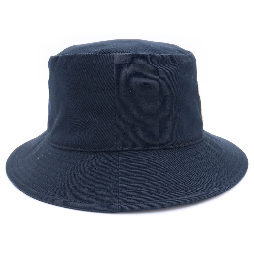 CELINE(セリーヌ) トリオンフ バケットハット コットンギャバジン ブラック 2AUE5968P.38NO