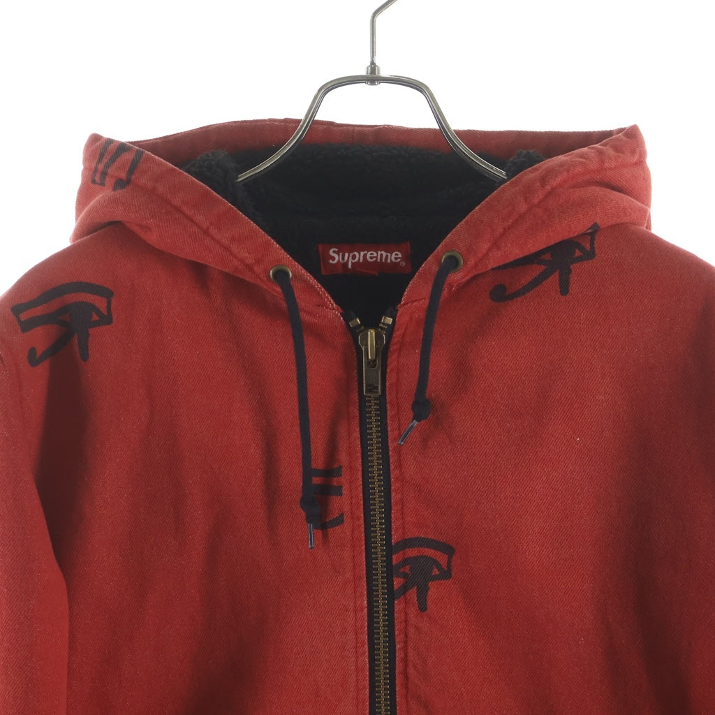 SUPREME(シュプリーム) 13AW Eye of Horus Denim Jacket ホルス ボア デニムジャケット レッド