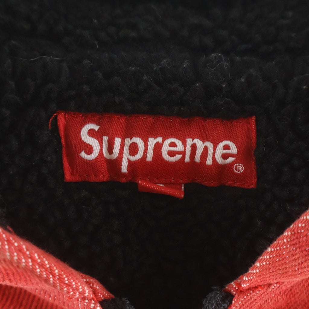 SUPREME(シュプリーム) 13AW Eye of Horus Denim Jacket ホルス ボア デニムジャケット レッド