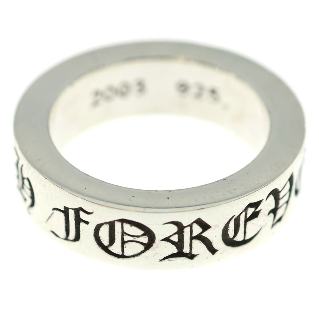 CHROME HEARTS(クロムハーツ) 6mm SPACER FOREVER 6mmスペーサーリング フォーエバーシルバーBCA337