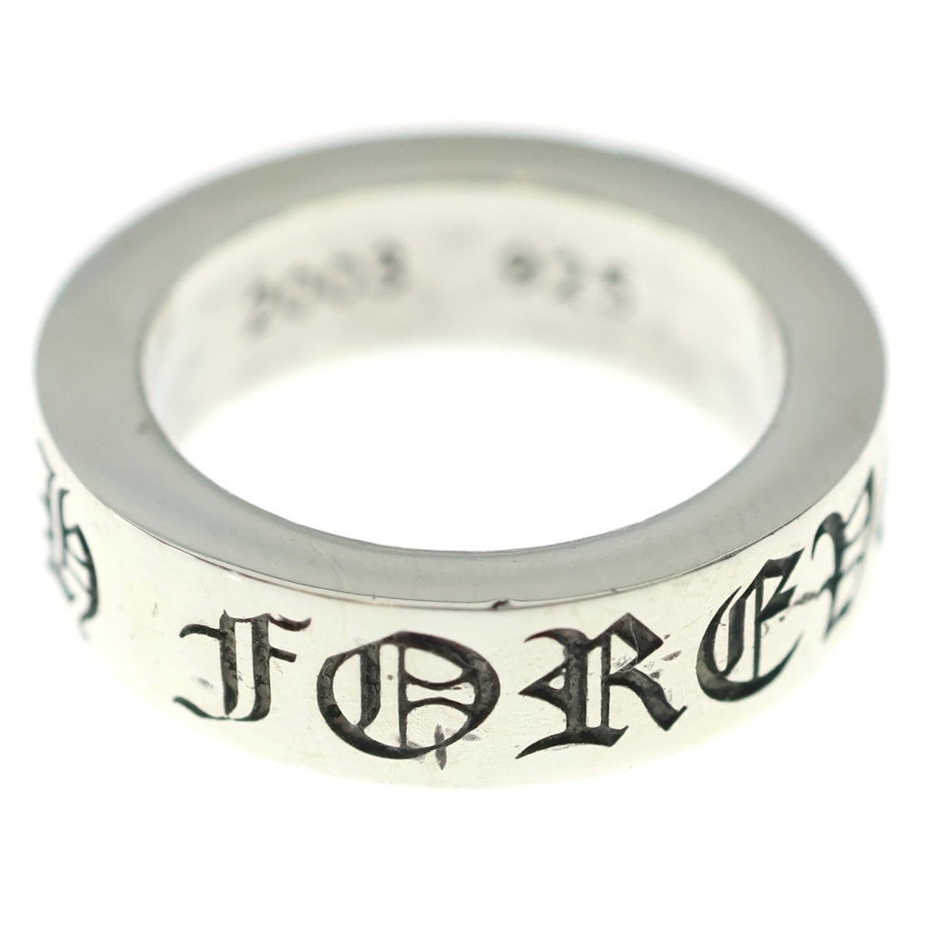 CHROME HEARTS(クロムハーツ) 6mm SPACER FOREVER 6mmスペーサーリング フォーエバーシルバーBCA337 レディース