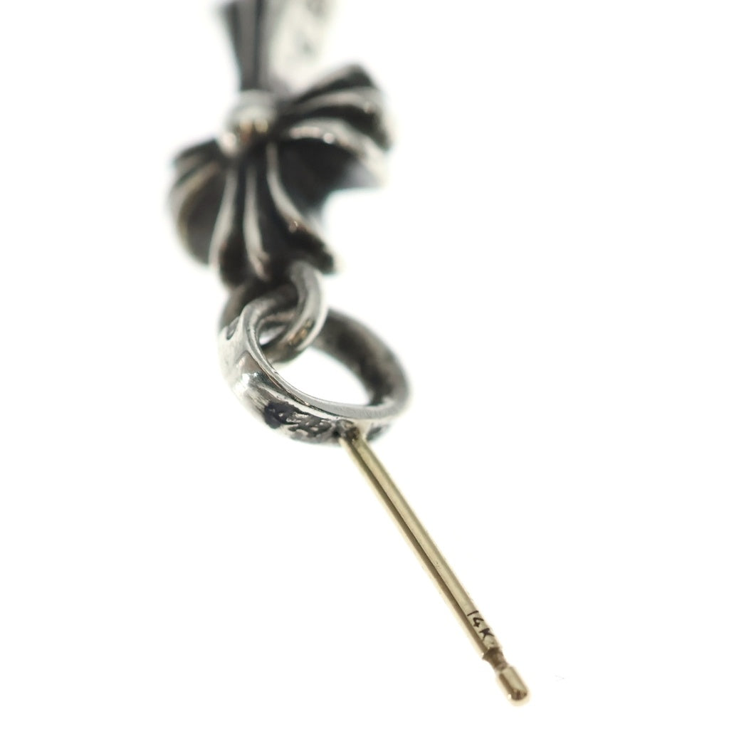 CHROME HEARTS(クロムハーツ) BBY F PPRCHN ベイビーファットクロス ドロップピアス シルバー BCA090