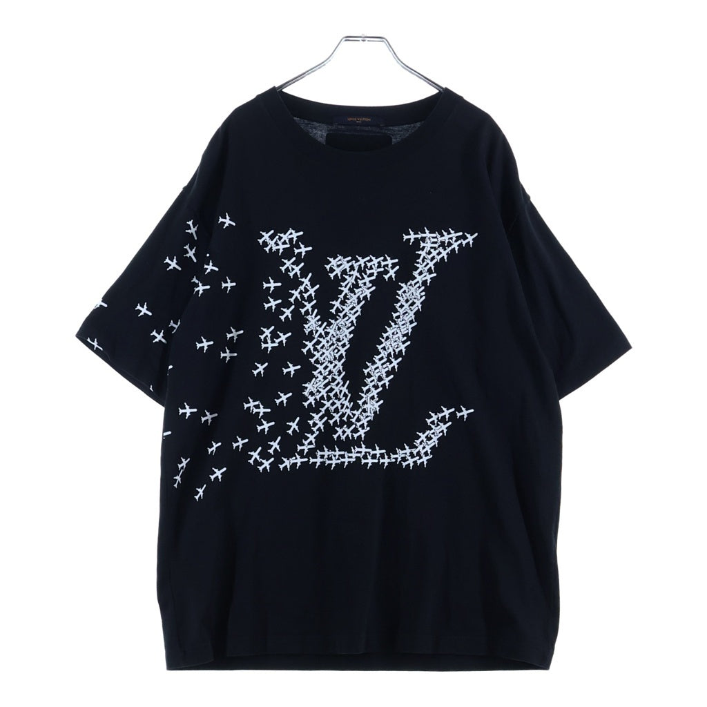 LOUIS VUITTON(ルイヴィトン) 20SS LV Plain Printed T-Shirt RM201G NPG HIY38W LVプレーンプリント半袖Tシャツ ブラック
