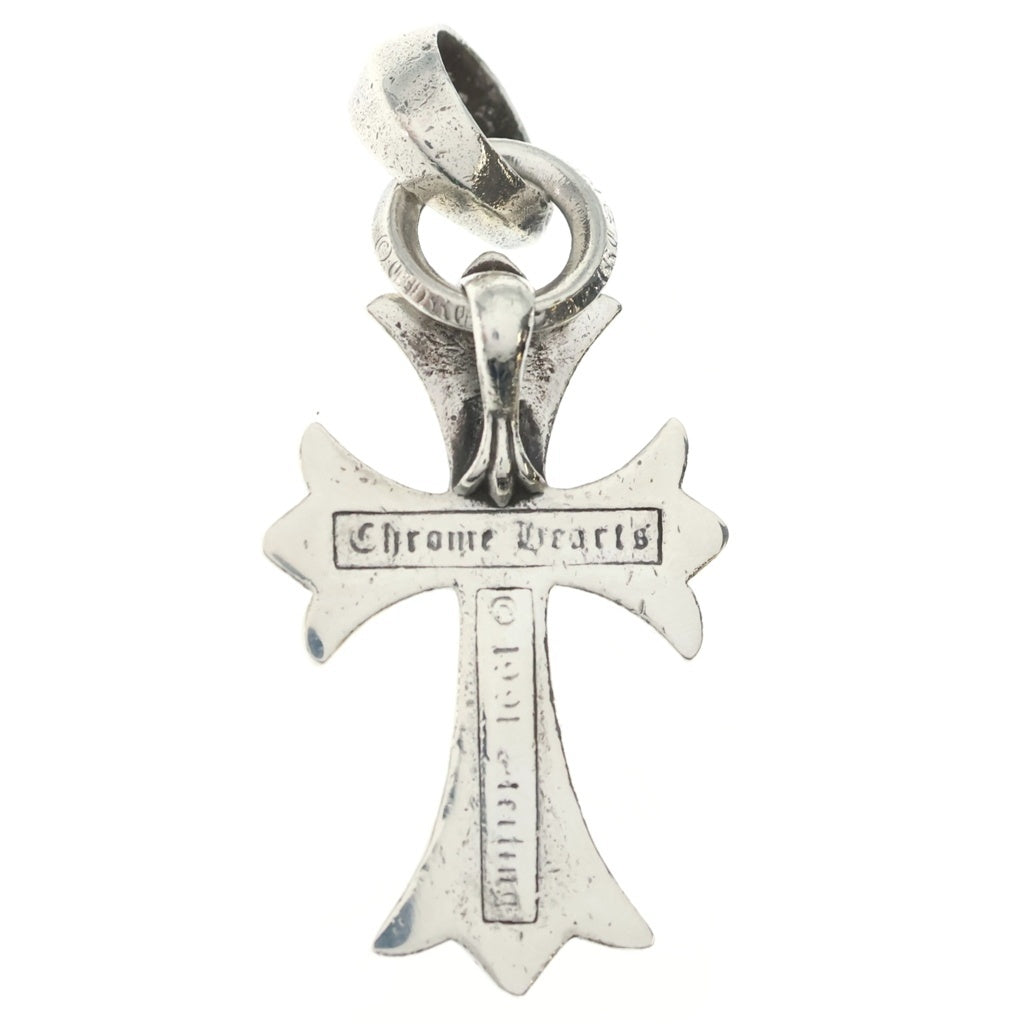 CHROME HEARTS(クロムハーツ) CH CRS SML W/BALE Wベイル スモールCHクロス ペンダントトップ シルバー BCA218