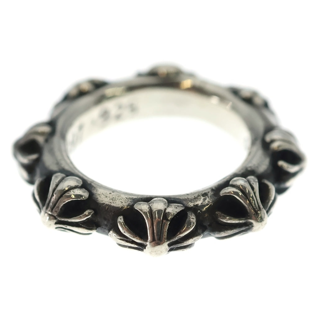 CHROME HEARTS(クロムハーツ) CROSS BAND クロスバンド リング シルバー BCA342