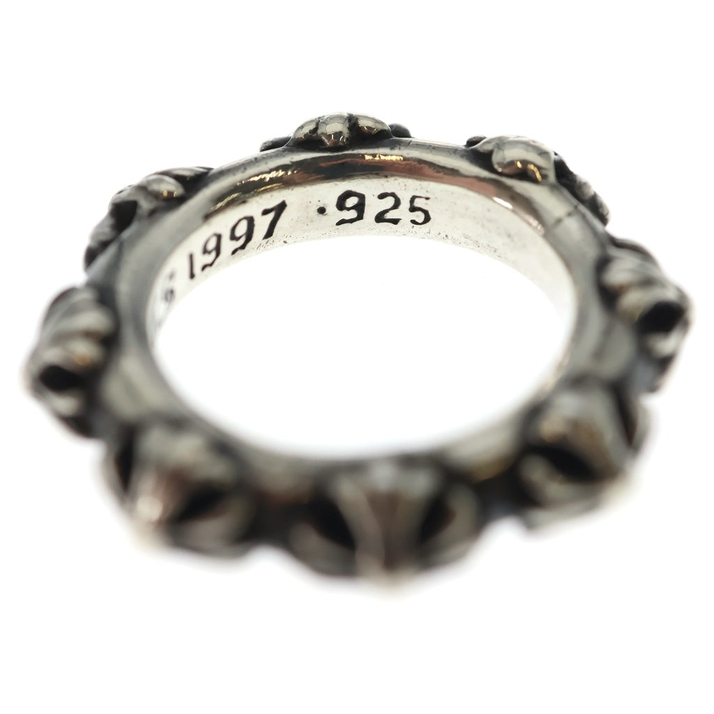 CHROME HEARTS(クロムハーツ) CROSS BAND クロスバンド リング シルバー BCA342