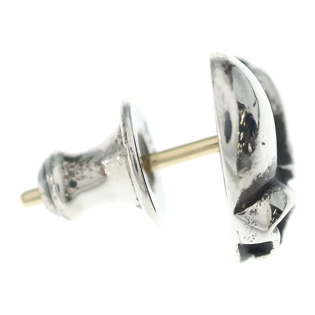 CHROME HEARTS(クロムハーツ) )STUD HEART ハート スタッドピアス シルバー BCA112