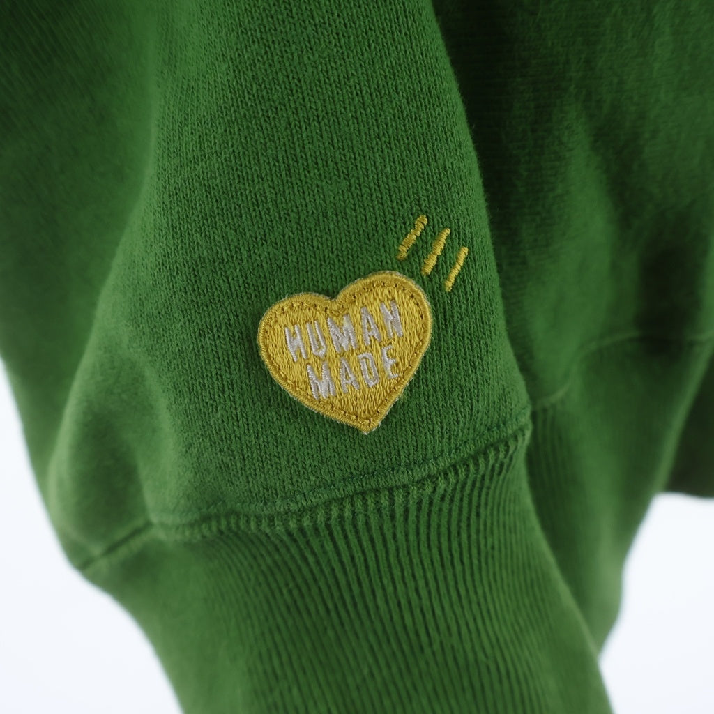 HUMAN MADE(ヒューマンメイド) 22AW ダックプリント プルオーバーパーカー グリーン