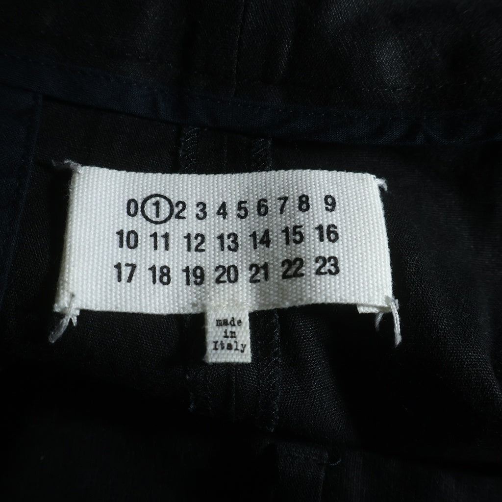 Maison Margiela(メゾンマルジェラ) 15SS スラックス ダブルパンツ S31KA0389 STN519 レディース ブラック