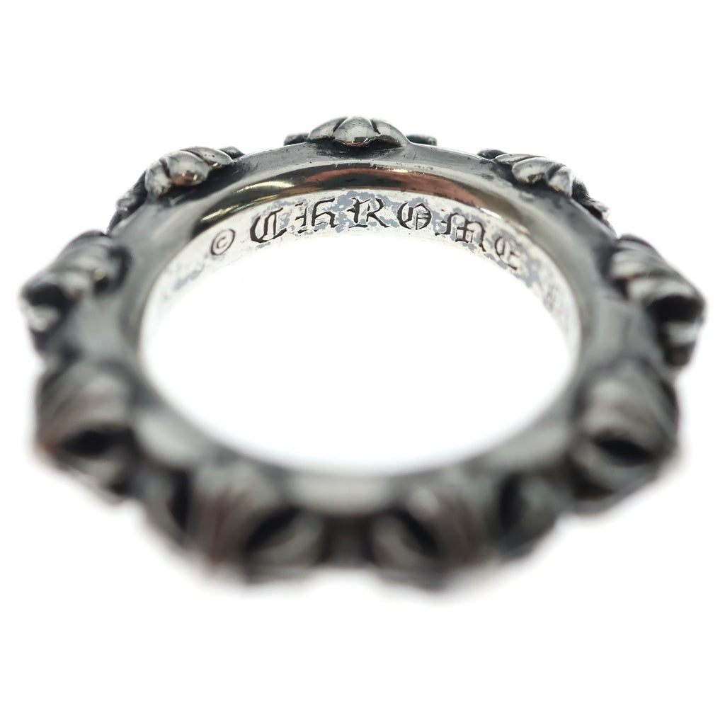 CHROME HEARTS(クロムハーツ) CROSS BAND クロスバンド リング シルバー BCA342