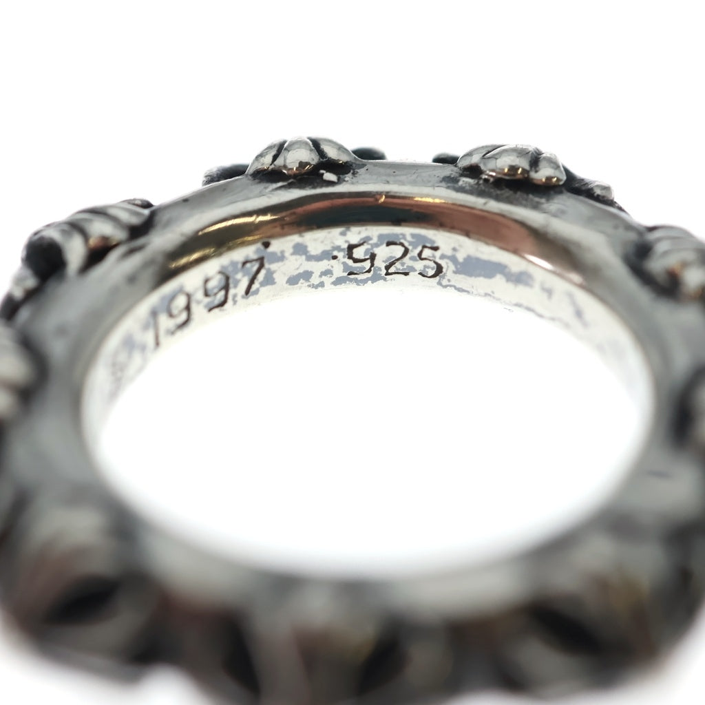 CHROME HEARTS(クロムハーツ) CROSS BAND クロスバンド リング シルバー BCA342
