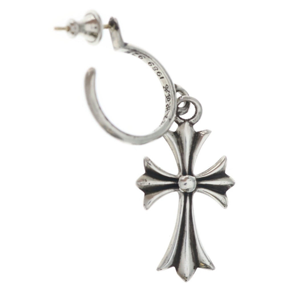 CHROME HEARTS(クロムハーツ) TINY CH CROSS タイニーCHクロス フープピアス シルバー BCA115