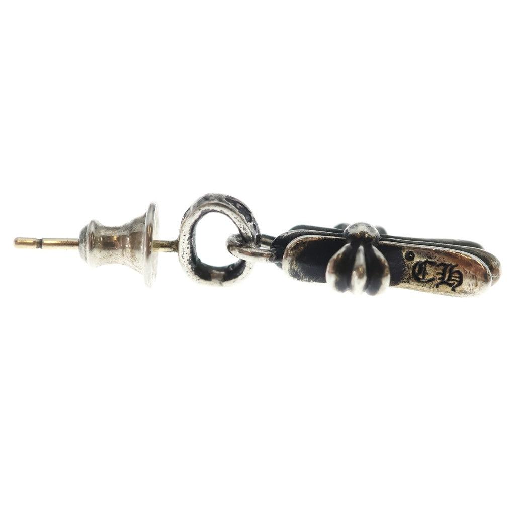 CHROME HEARTS(クロムハーツ) BBY F PPRCHN ベイビーファットクロス ドロップピアス シルバー BCA090 レディース