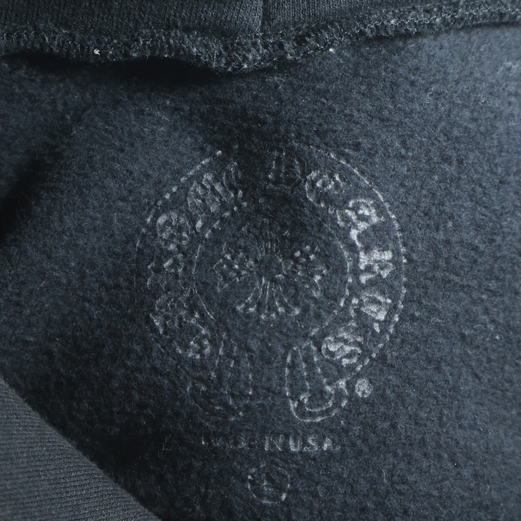 CHROME HEARTS(クロムハーツ) ×MATTY BOY Chomper Horseshoe Hoodie ×マッティボーイ チョンパー ホースシューフーディ プルオーバースウェットパーカー ブラック