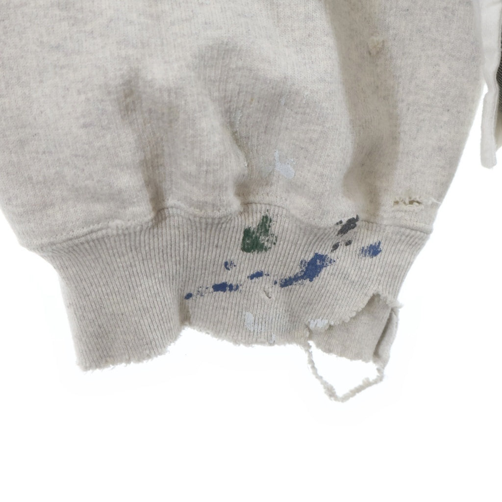 MAISON MIHARAYASUHIRO(メゾンミハラヤスヒロ) TRIPLE LAYERED HOODIE トリプルレイヤードプルオーバーパーカー グレー A13HD571