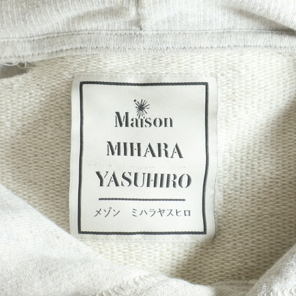 MAISON MIHARAYASUHIRO(メゾンミハラヤスヒロ) TRIPLE LAYERED HOODIE トリプルレイヤードプルオーバーパーカー グレー A13HD571