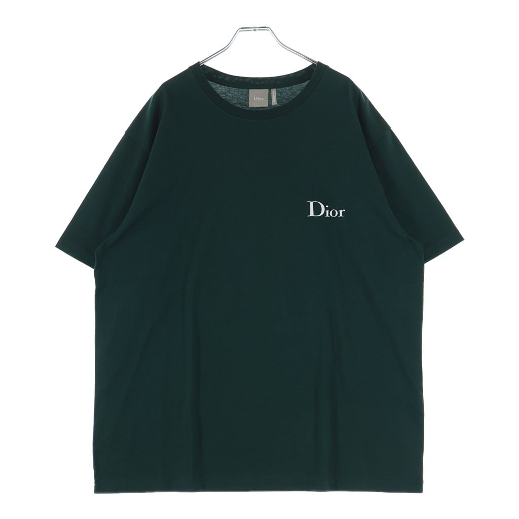 DIOR(ディオール) 26SS ロゴ刺繍半袖Tシャツ 683J606A0677 グリーン