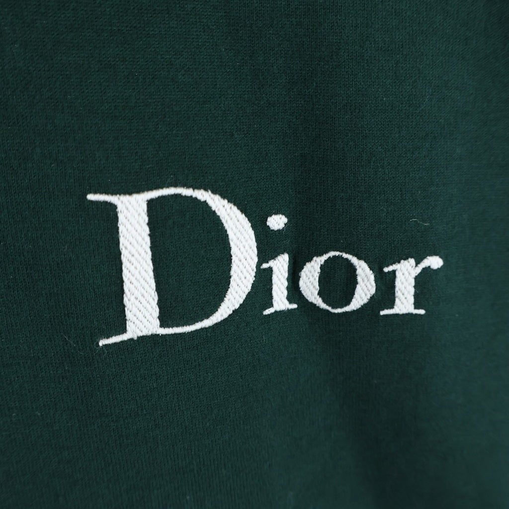 DIOR(ディオール) 26SS ロゴ刺繍半袖Tシャツ 683J606A0677 グリーン
