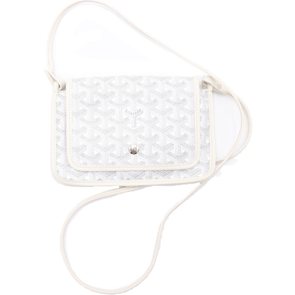 GOYARD(ゴヤール) Plumet プリュメ ヘリボーンショルダーバッグ ホワイト レディース