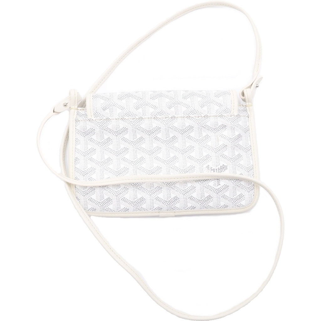 GOYARD(ゴヤール) Plumet プリュメ ヘリボーンショルダーバッグ ホワイト レディース