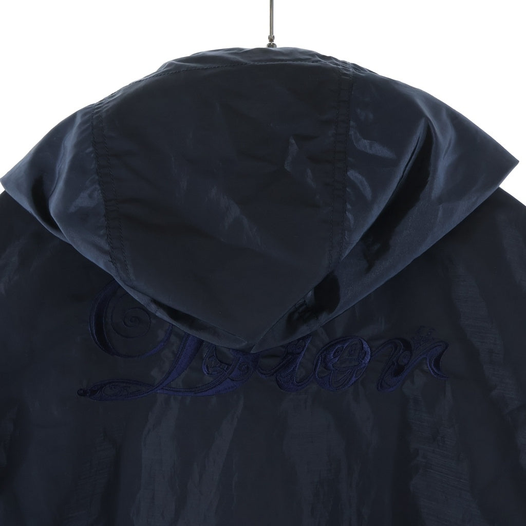 DIOR(ディオール) 21SS KENNY SCHARF フーデッドブルゾン 長袖ナイロンジャケット ネイビー 013C402H5149