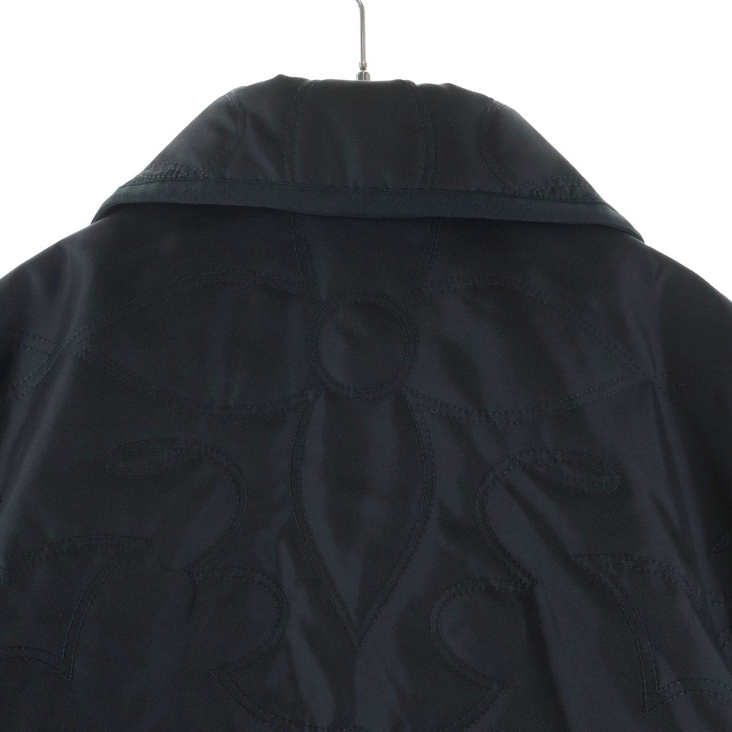 LOUIS VUITTON(ルイヴィトン) 24AW ターコイズボタン キルテッドオーバーシャツ ジャケット ブラック RM242M LKK HRB63E