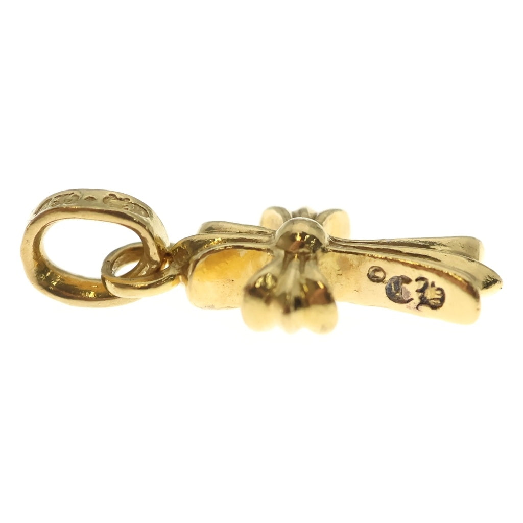 CHROME HEARTS(クロムハーツ) 22K CRS BBYFAT P/DIA ベイビーファットクロス PAVEダイヤ ペンダントトップ ゴールド BCA035