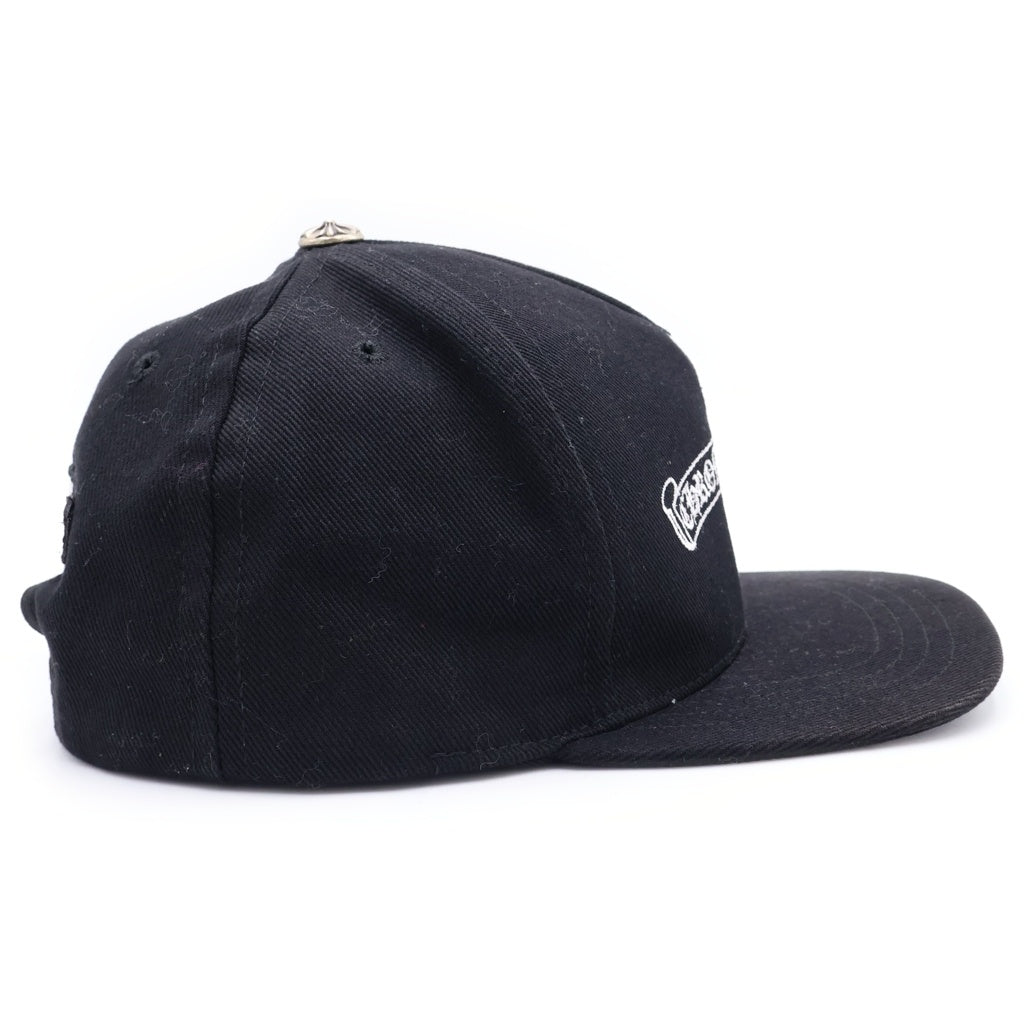CHROME HEARTS(クロムハーツ) CH SCROLL CAP スクロール刺繍 キャップ ブラック