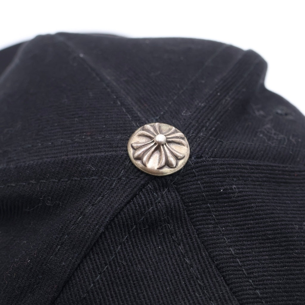CHROME HEARTS(クロムハーツ) CH SCROLL CAP スクロール刺繍 キャップ ブラック