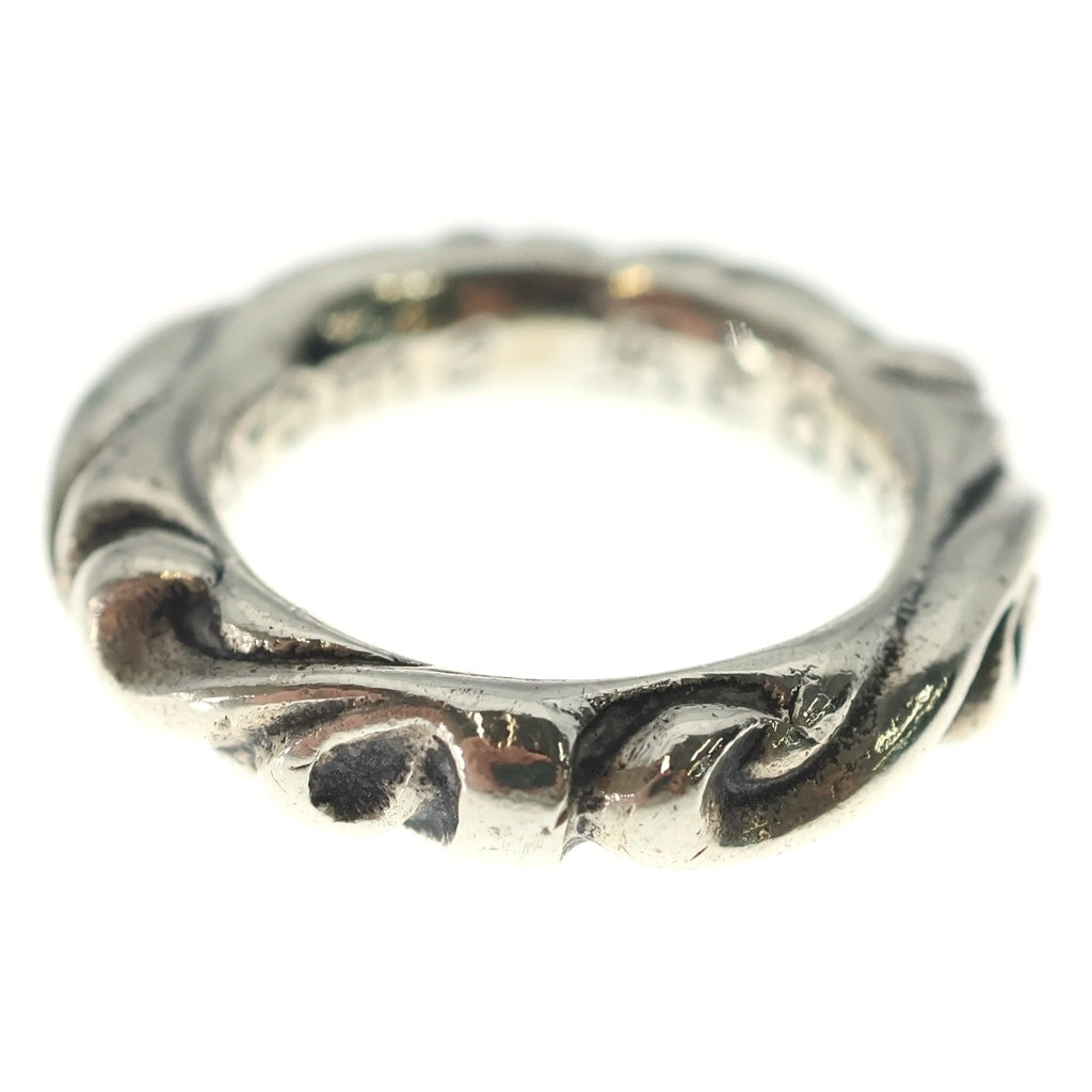 CHROME HEARTS(クロムハーツ) SCRL BAND スクロールバンド リング シルバー BCA351