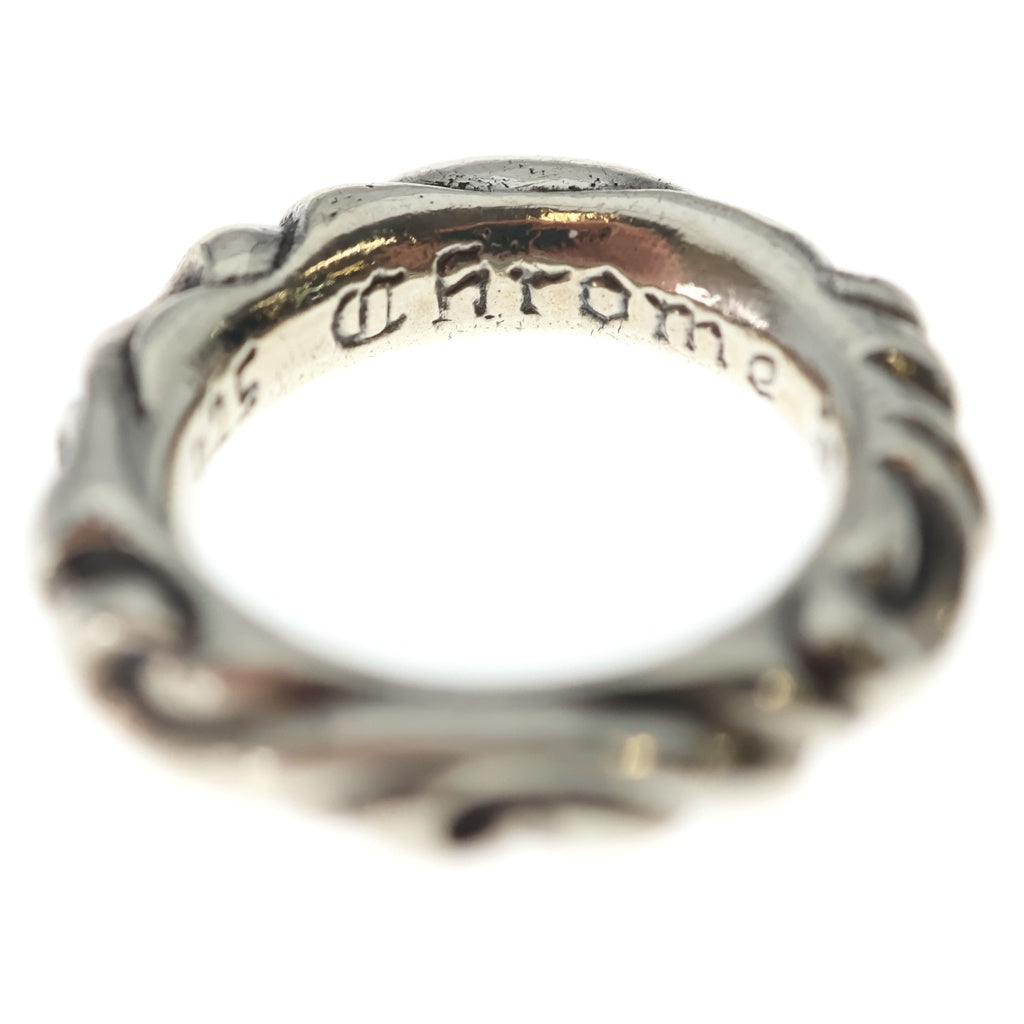 CHROME HEARTS(クロムハーツ) SCRL BAND スクロールバンド リング シルバー BCA351