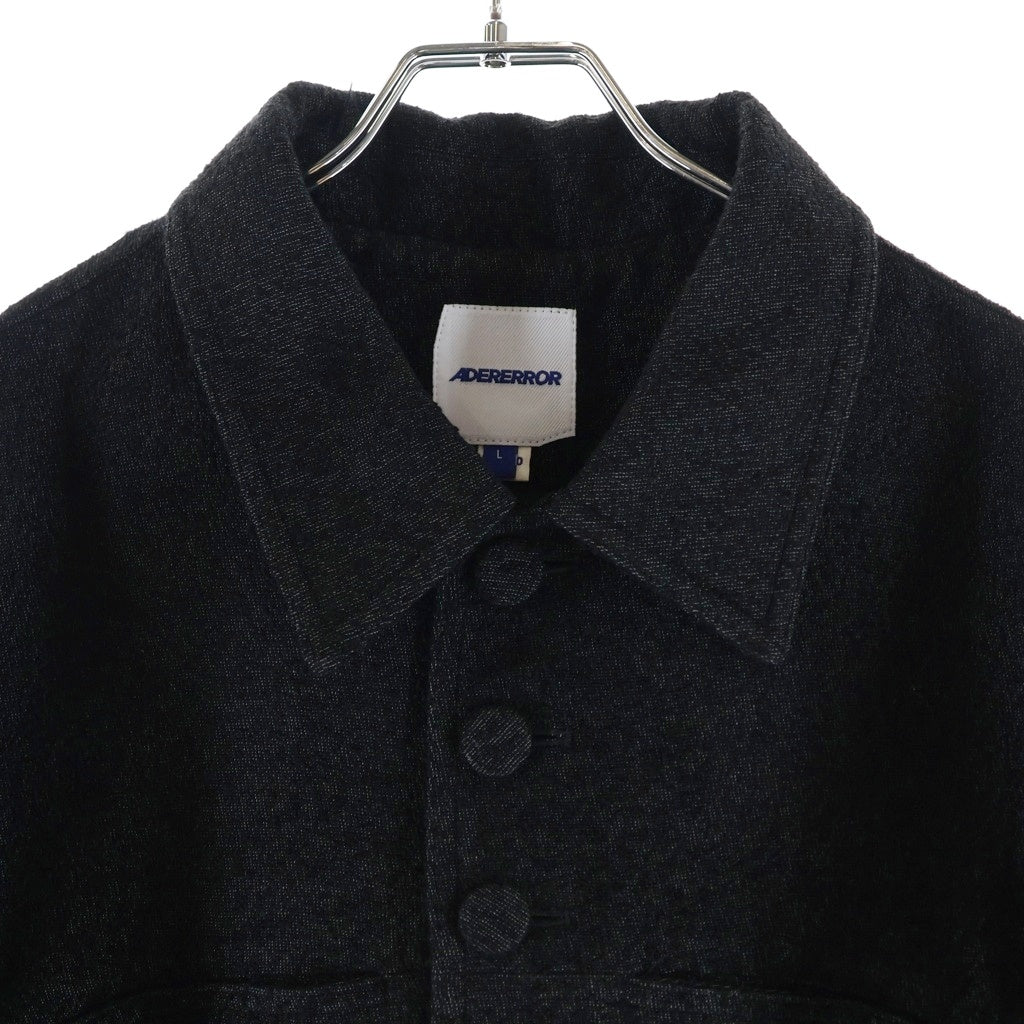 ADER ERROR(アーダーエラー) 25AW ボタンアップ デニム生地 ジャケット