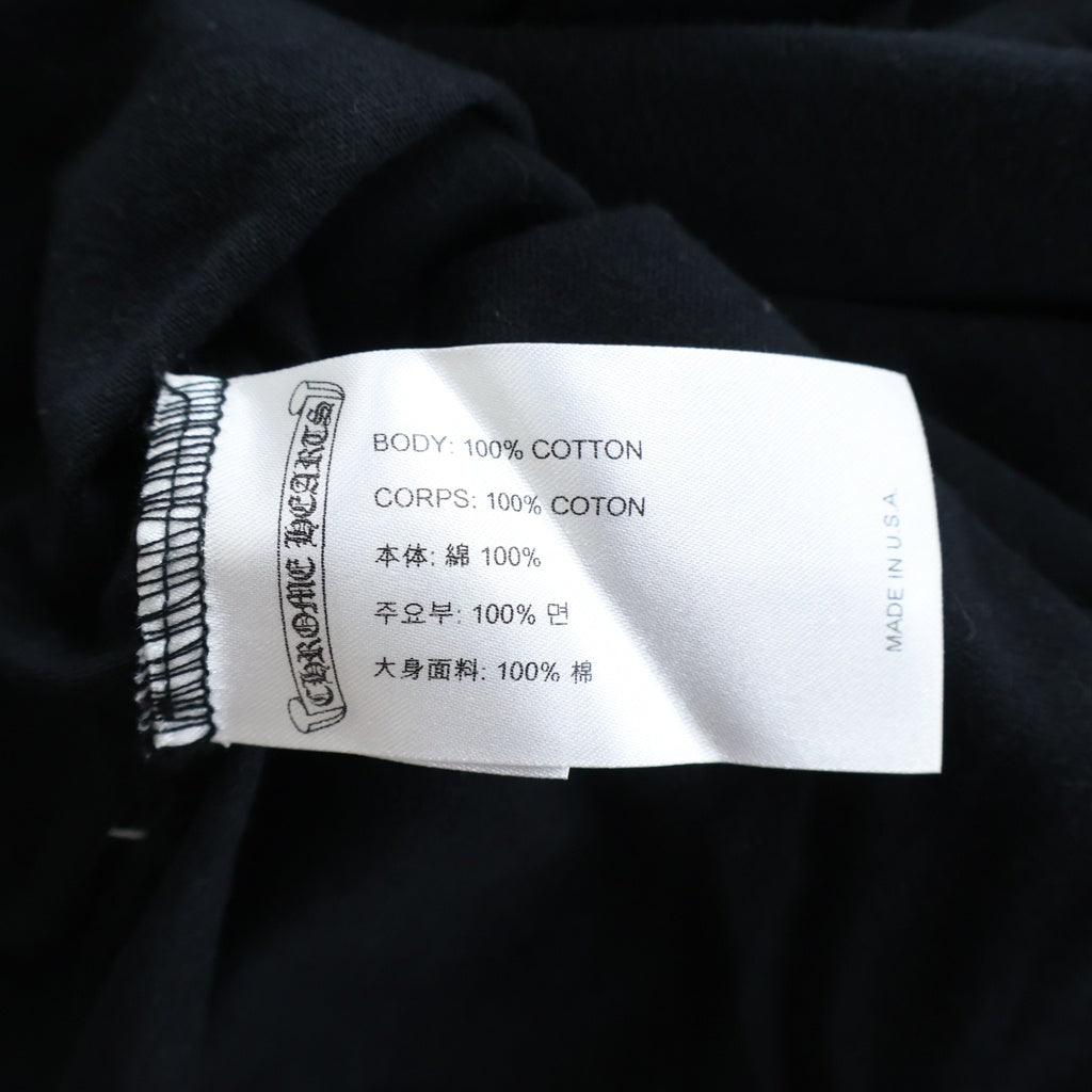 CHROME HEARTS(クロムハーツ) HOLLYWOOD PLUS CROSS TEE ハリウッド プラス クロス Tシャツ ブラック