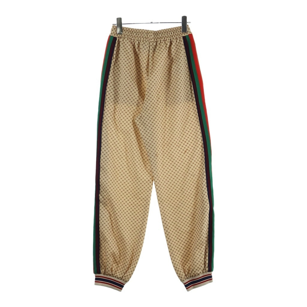 GUCCI(グッチ) 21AW インターロッキングGテクニカルジャージーパンツ 655198 XJDFF ベージュ