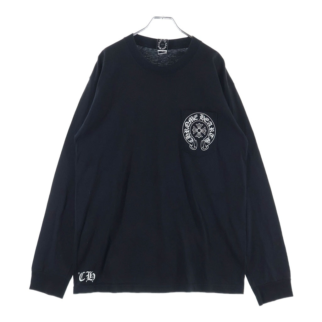 Chrome Hearts 長袖 Tシャツ Lサイズ CHプラス スクロール CHROME HEARTS(クロムハーツ) OLD Sleeve CH Plus Print L/S Tee