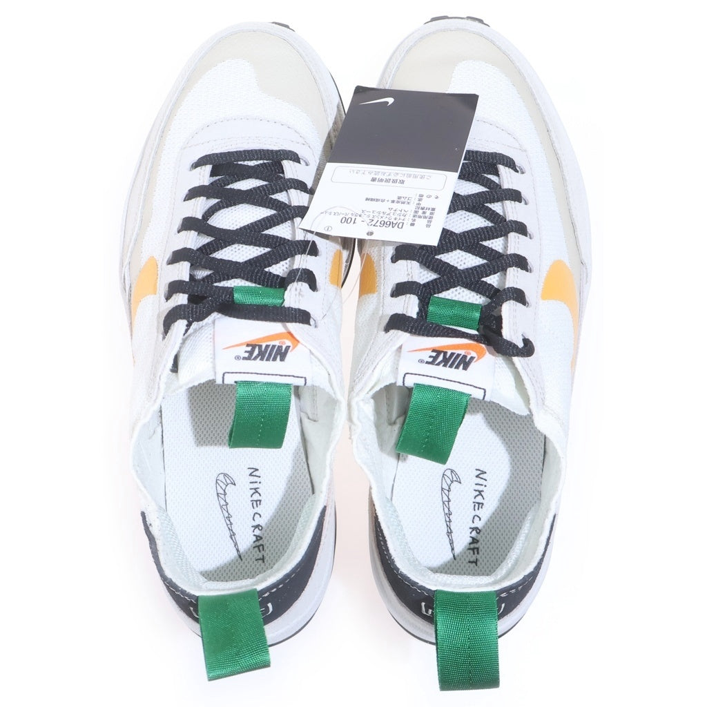 NIKE(ナイキ) ×TOM SACHS WMNS CRAFT DA6672-100 トムサックス ウィメンズ クラフト ローカットスニーカー ホワイト US9.5/26.5cm