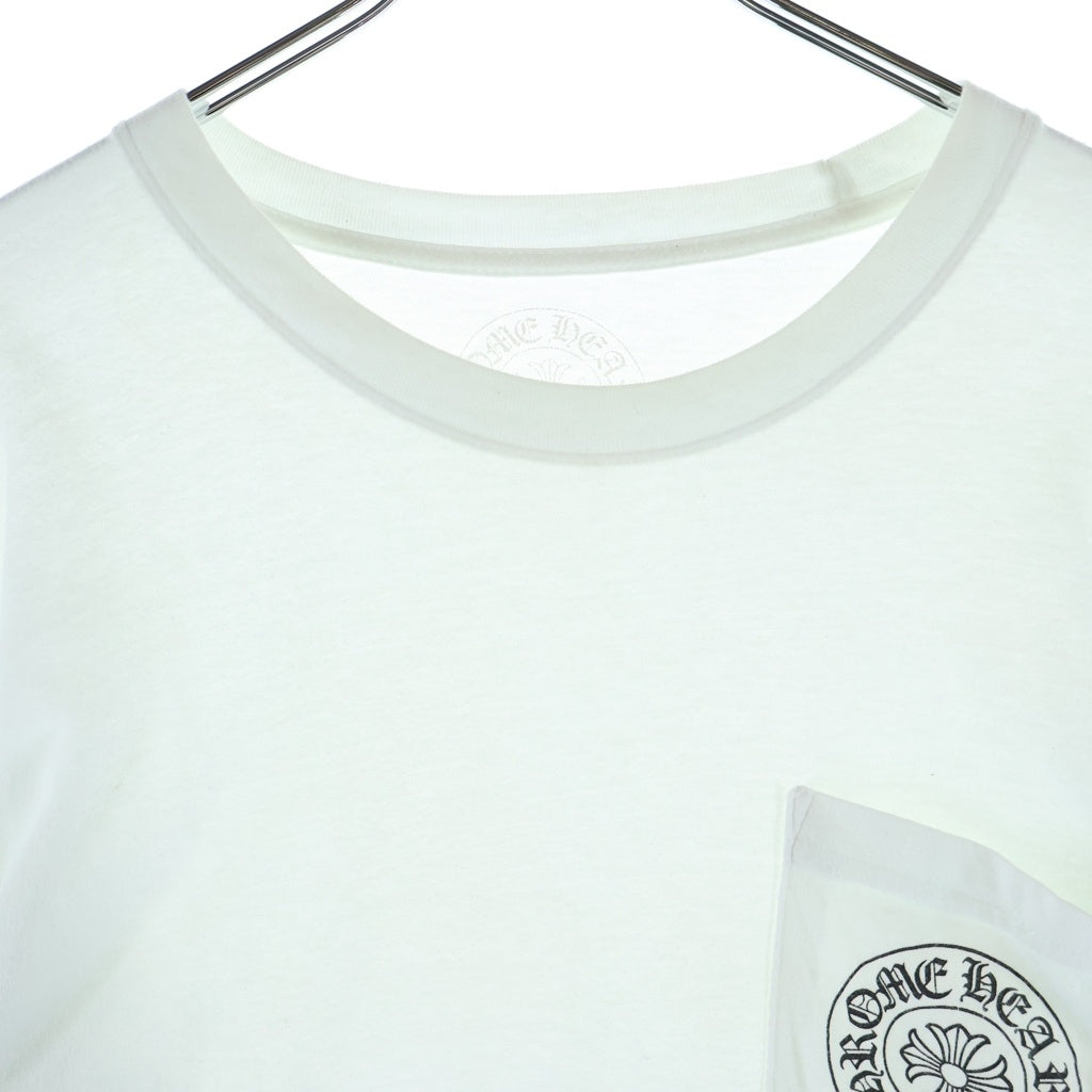 CHROME HEARTS(クロムハーツ) Multi Color Horseshoe L/S Tee マルチカラー ホースシュー プリント ロングスリーブ Tシャツ 長袖カットソー ホワイト