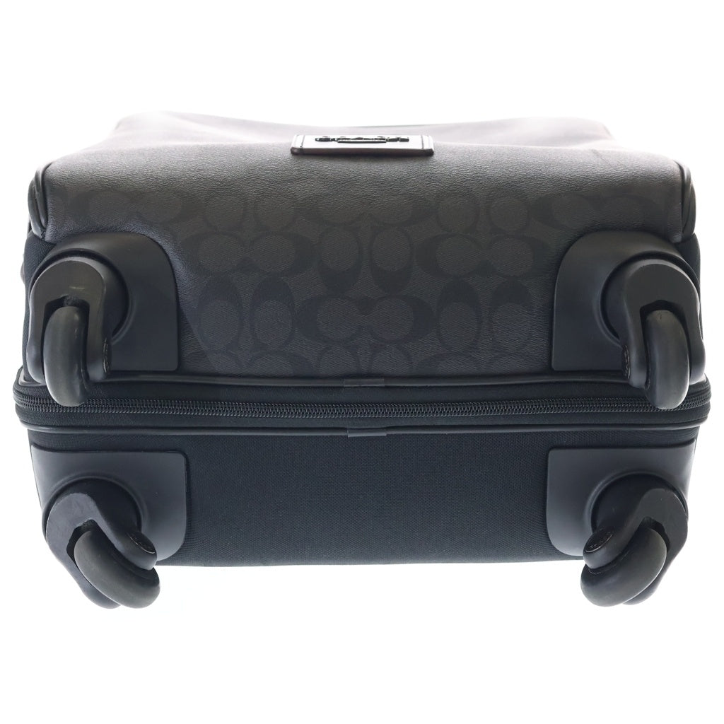 COACH(コーチ) ウィールド シグネチャーキャンバス キャリーケース グレー/ブラック F73169