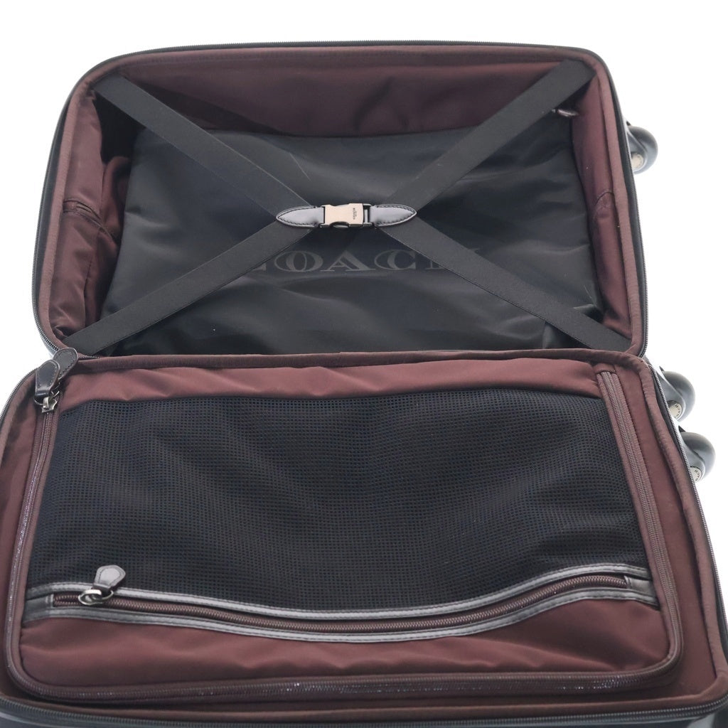 COACH(コーチ) ウィールド シグネチャーキャンバス キャリーケース グレー/ブラック F73169