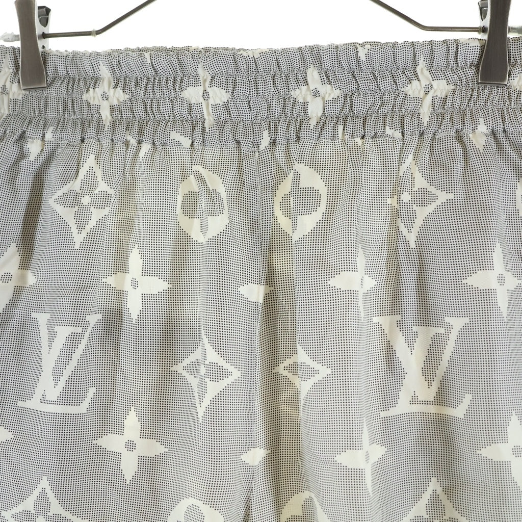 LOUIS VUITTON(ルイヴィトン) 23SS Monogram Shorts RW231W RV6 FOPA28 モノグラムショーツ ハーフパンツ グレー/ホワイト レディース