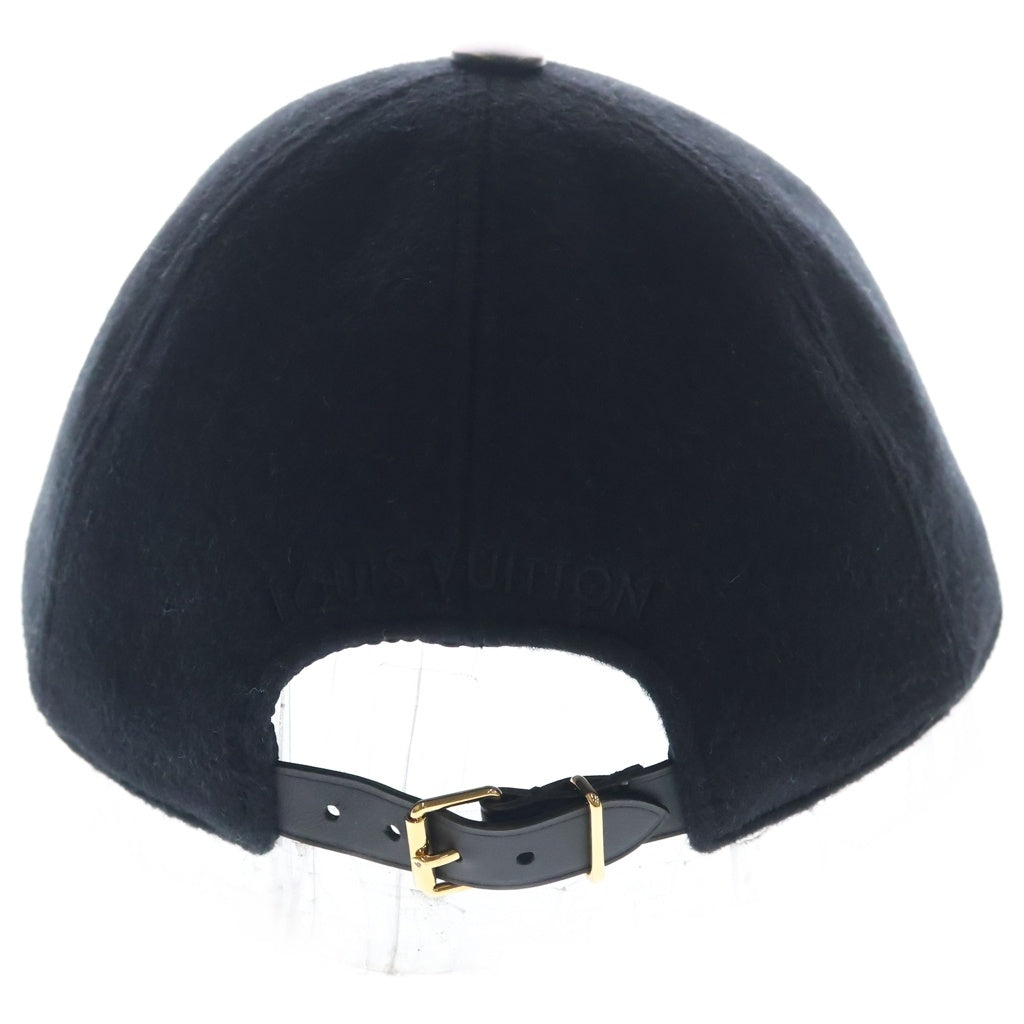 LOUIS VUITTON(ルイヴィトン) Monogram Endless Cap M7003M モノグラム ウールエンドレスキャップ 帽子 ブラック
