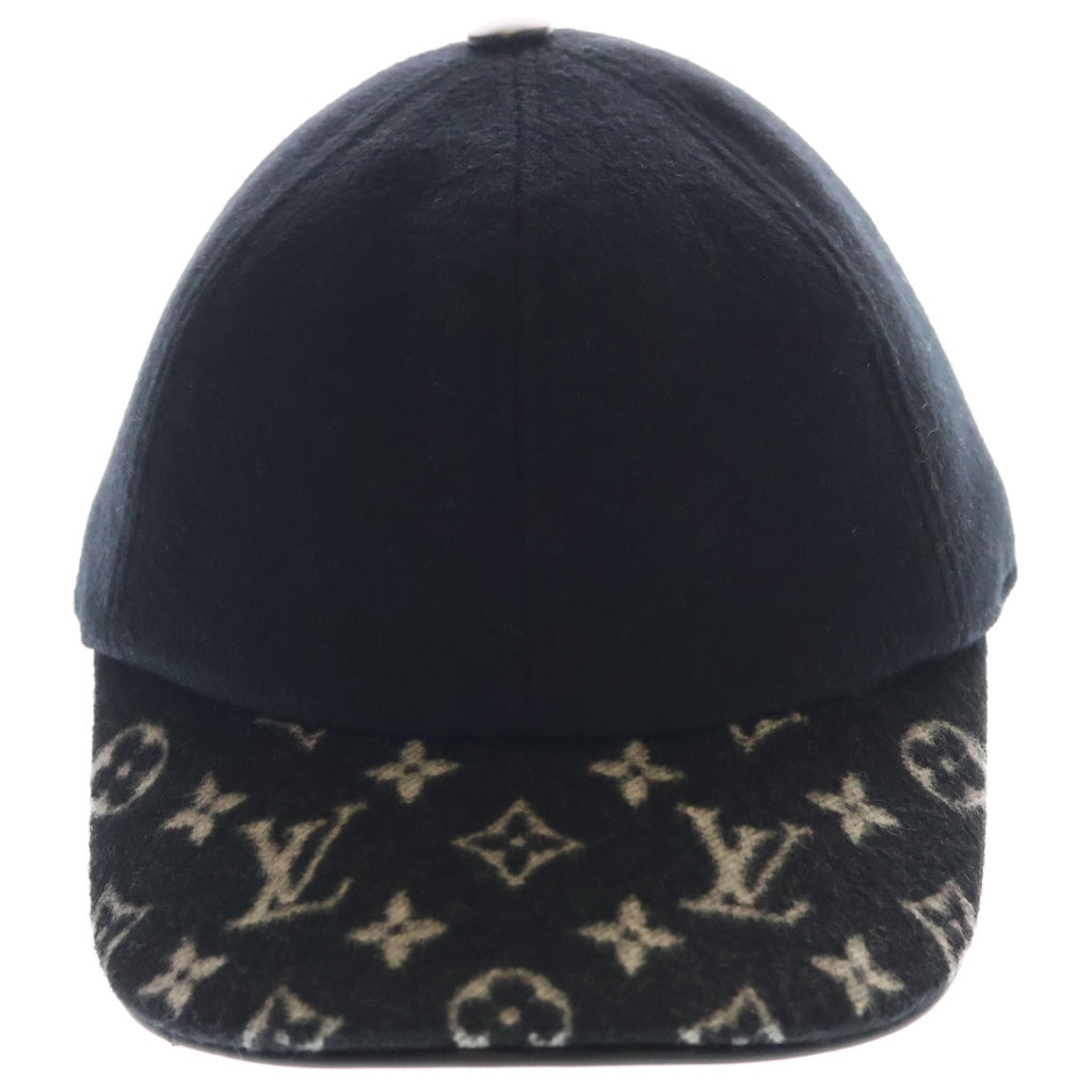 LOUIS VUITTON(ルイヴィトン) Monogram Endless Cap M7003M モノグラム ウールエンドレスキャップ 帽子 ブラック