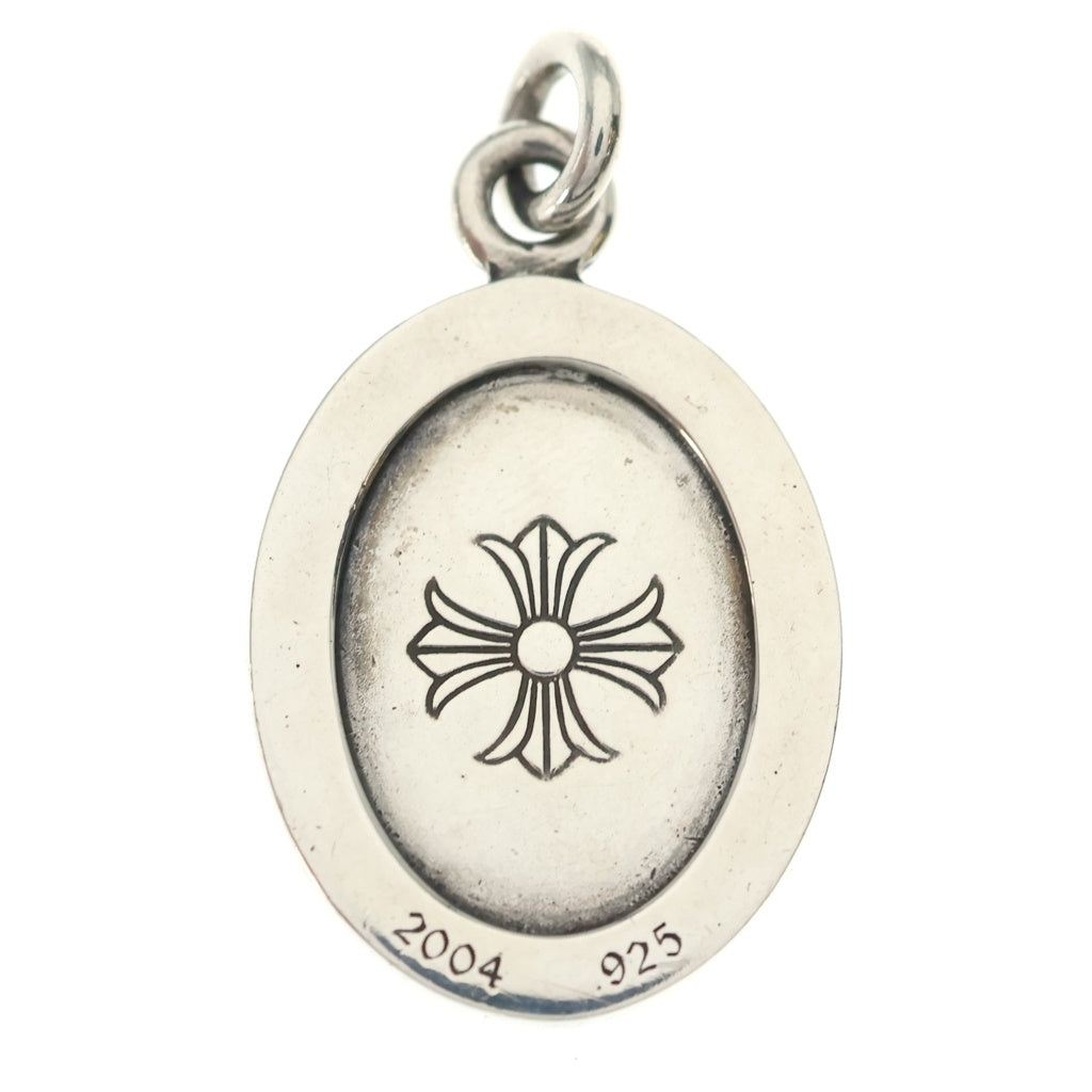 CHROME HEARTS(クロムハーツ) ANGEL MEDAL OVAL オーバルエンジェルメダル ペンダントトップ シルバー BCA207