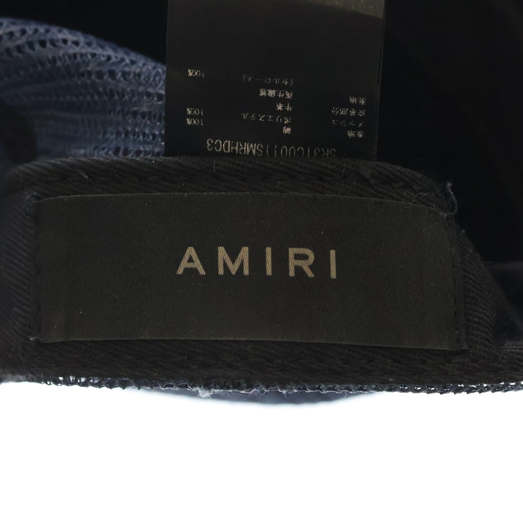 AMIRI(アミリ) CORE LOGO TRUCKER SR3TC0011SMRHDC3 コアロゴトラッカーキャップ メッシュキャップ 帽子