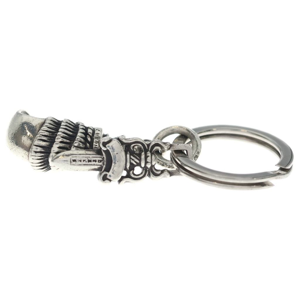 CHROME HEARTS(クロムハーツ) CROW&No5 DGGR クロウ #5 ダガー キーリング シルバー