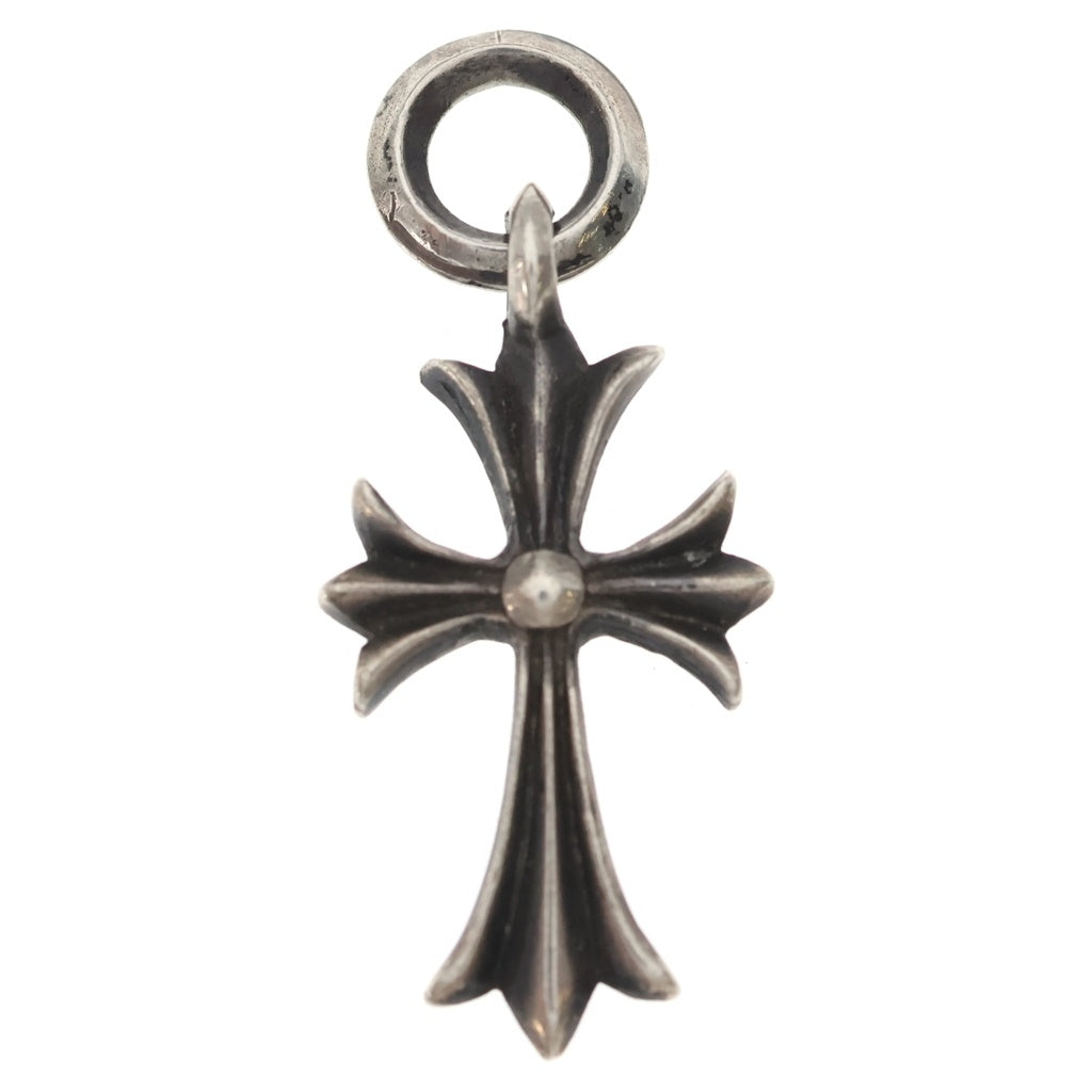 CHROME HEARTS(クロムハーツ) TINY CH CROSS タイニーCHクロス チャーム ネックレストップ シルバー BCA382