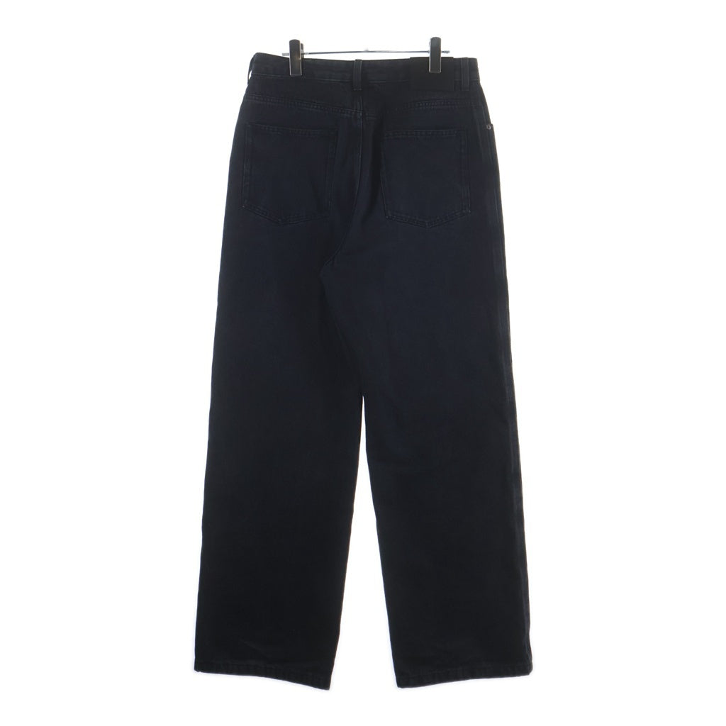 LOEWE(ロエベ) ANAGRAM BAGGY アナグラム ボタンフライ バギージーンズ デニムパンツ インディゴブラック H526Y11W61